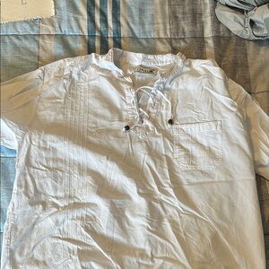 Light Blue Casual Button Down Shirt